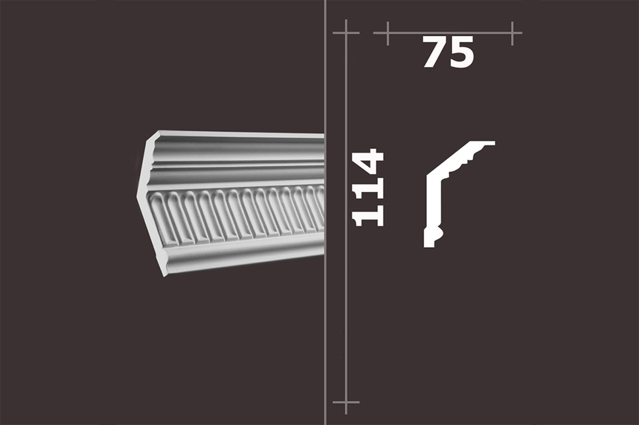 Лепнина Европласт Карниз 1.50.104