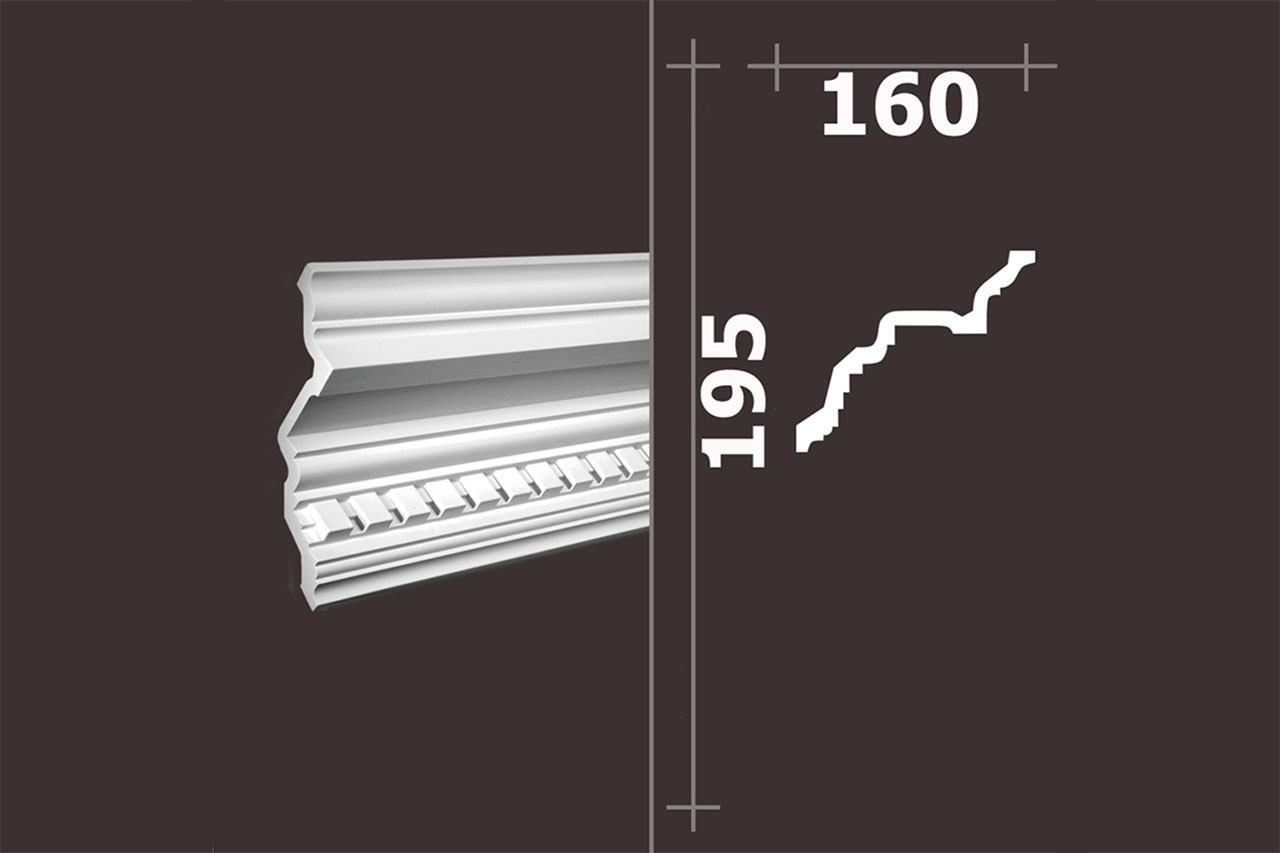 Лепнина Европласт Карниз 1.50.110