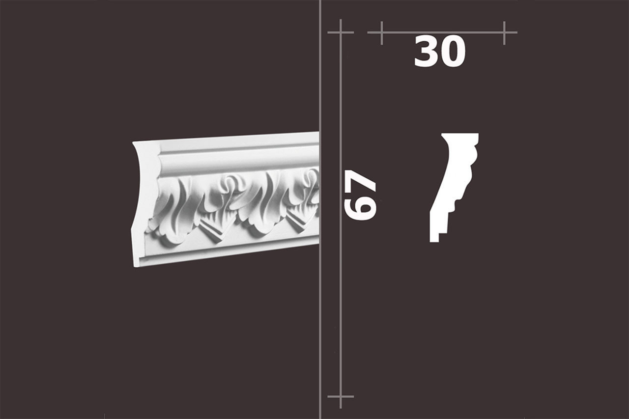 Лепнина Европласт Карниз 1.50.114