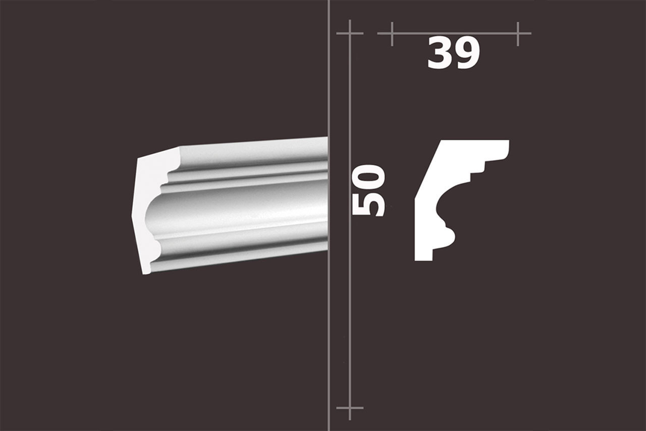 Лепнина Европласт Карниз 1.50.122