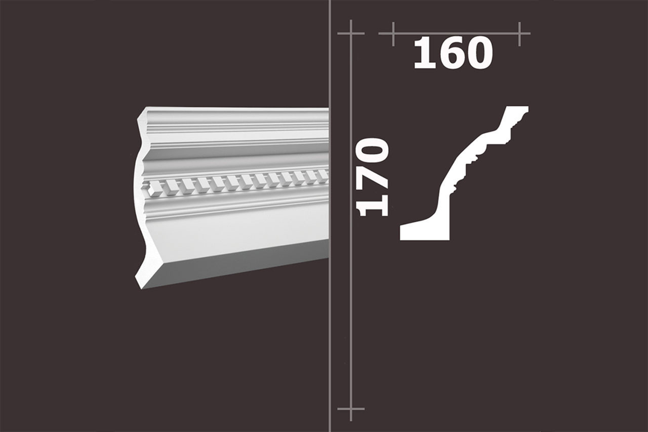 Лепнина Европласт Карниз 1.50.153
