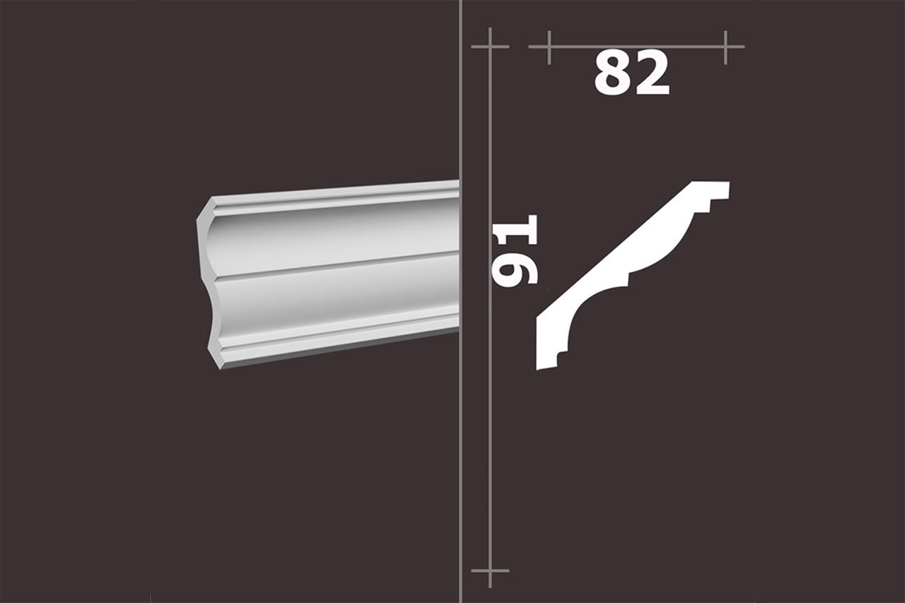 Лепнина Европласт Карниз 1.50.161
