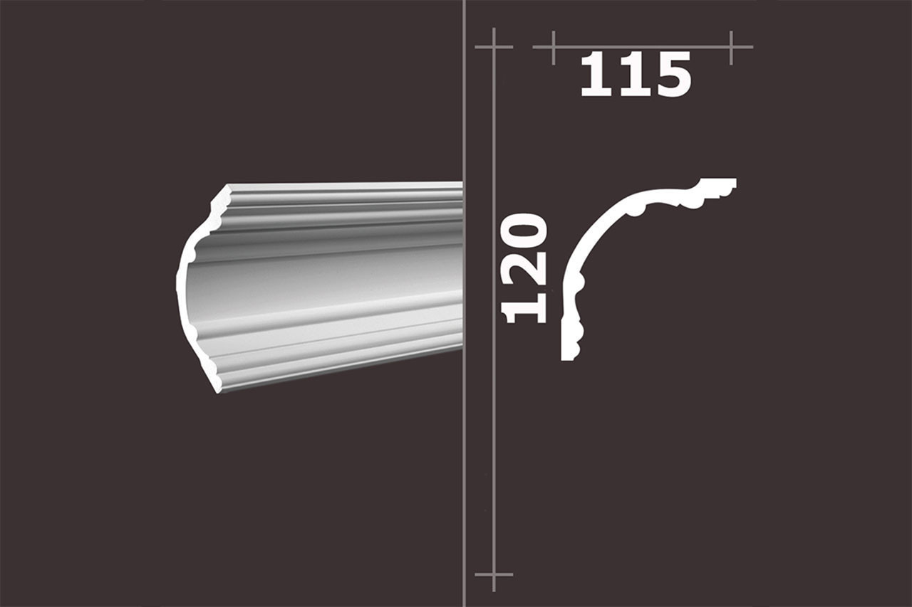 Лепнина Европласт Карниз 1.50.168