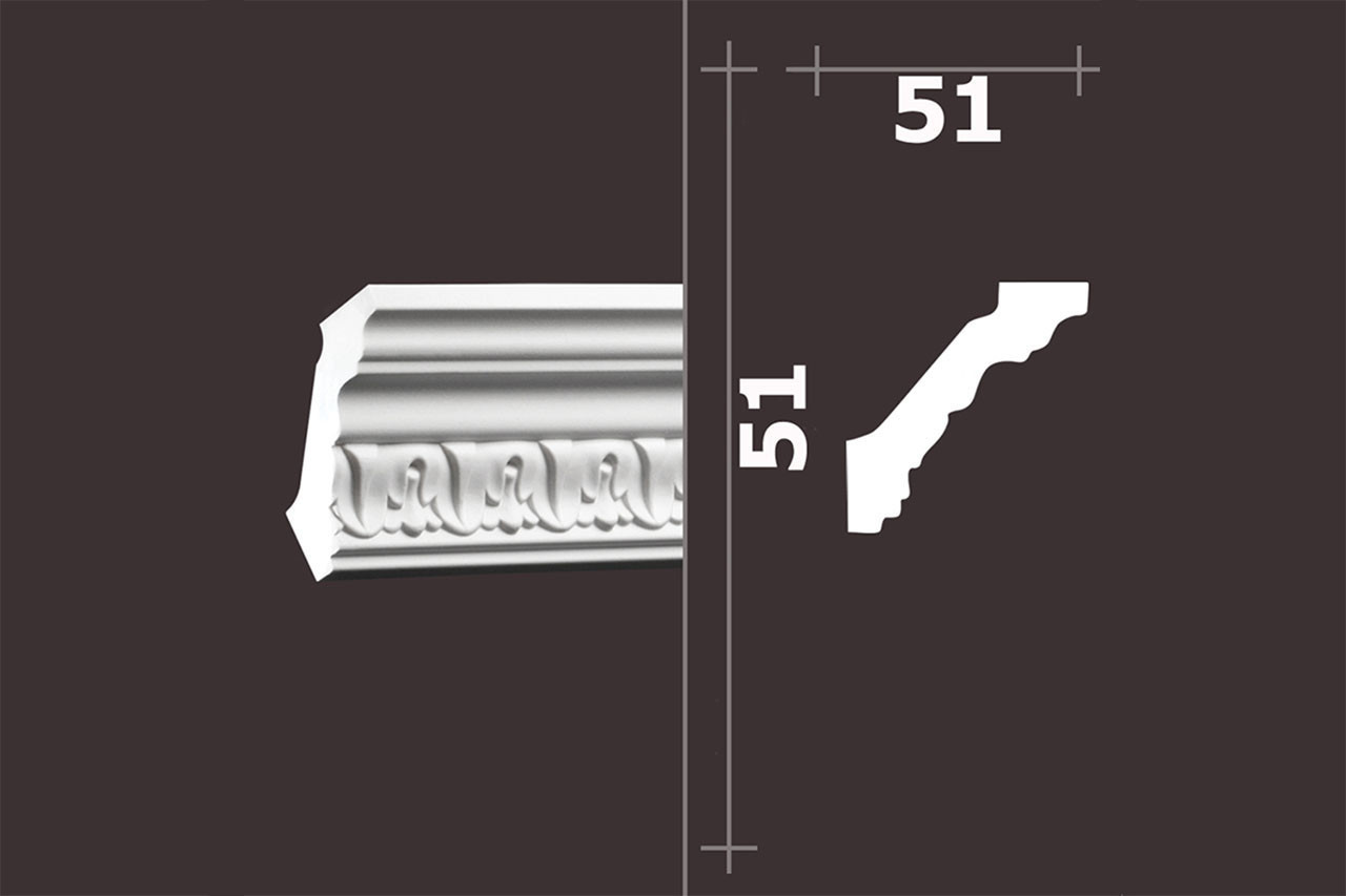 Лепнина Европласт Карниз 1.50.187