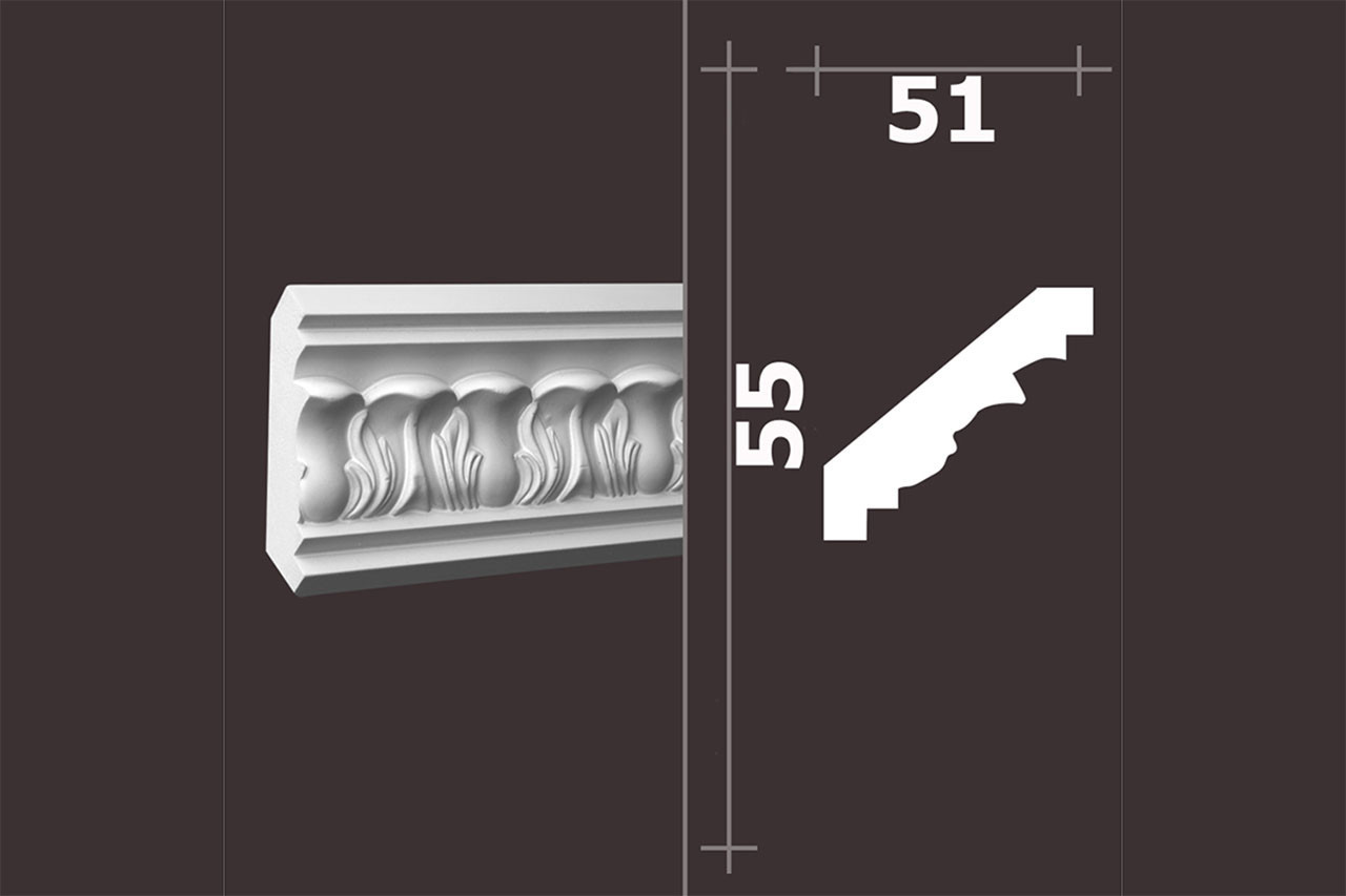 Лепнина Европласт Карниз 1.50.195