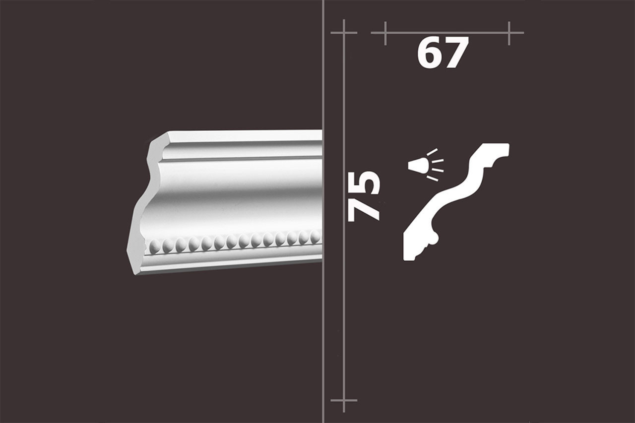 Лепнина Европласт Карниз 1.50.216