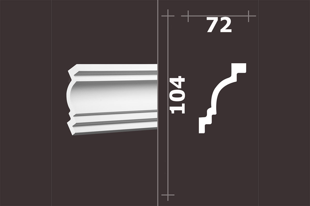 Лепнина Европласт Карниз 1.50.249