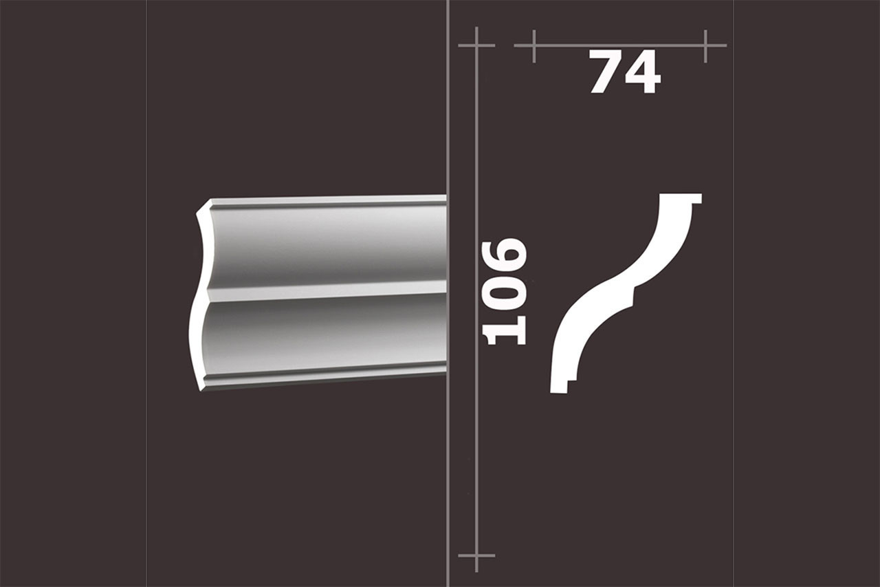 Лепнина Европласт Карниз 1.50.275
