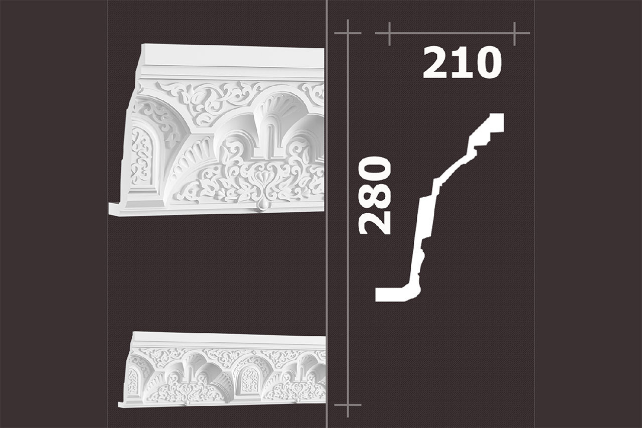 Лепнина Европласт Карниз 1.50.504