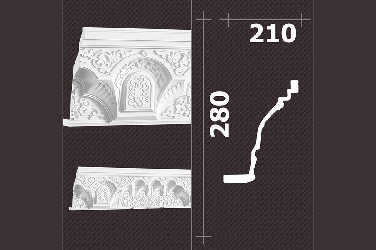 Лепнина Европласт Карниз 1.50.524