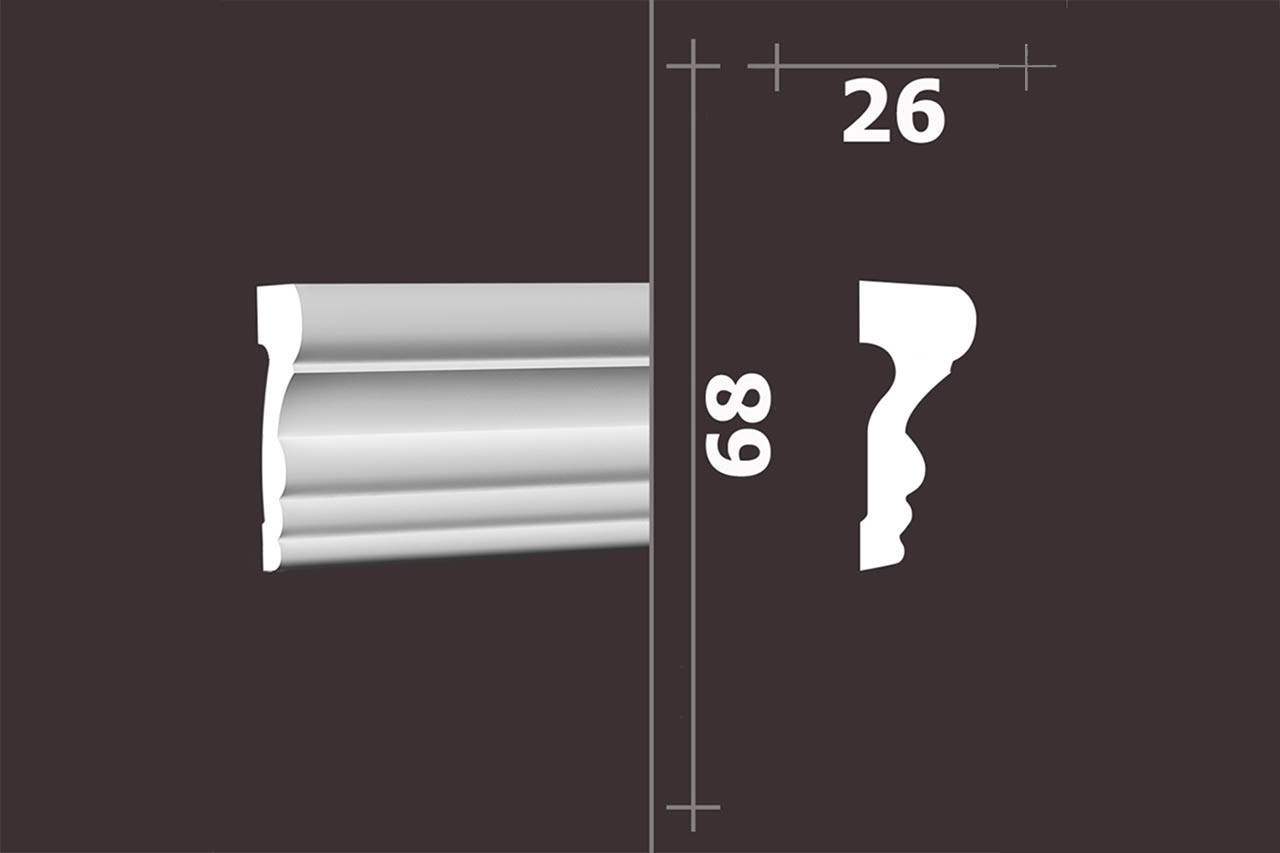 Лепнина Европласт Молдинг 1.51.354