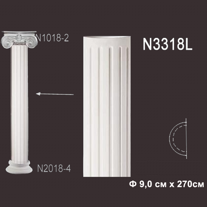 Лепнина Перфект  N3318L