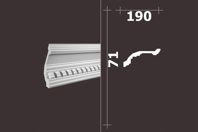 Лепнина Европласт Карниз 1.50.109