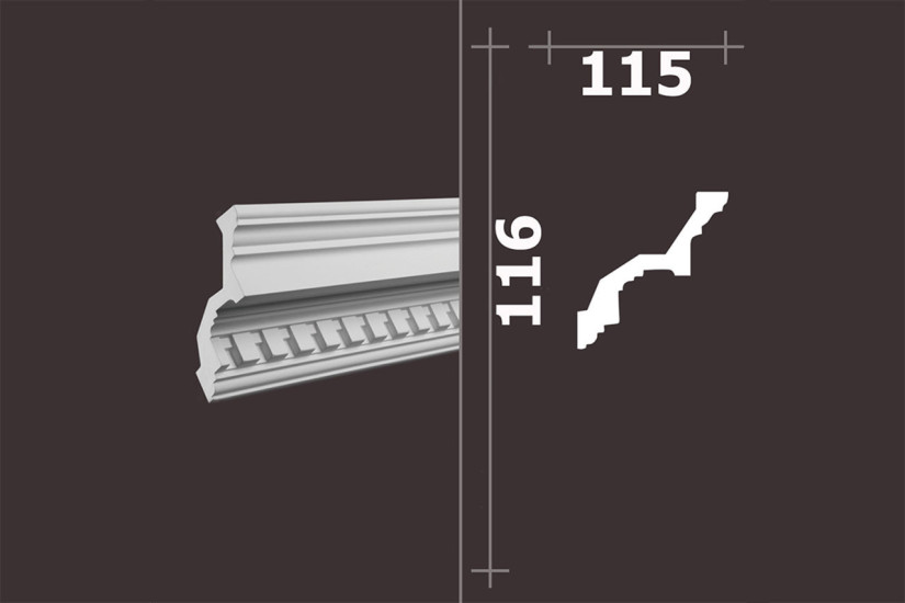 Лепнина Европласт Карниз 1.50.111