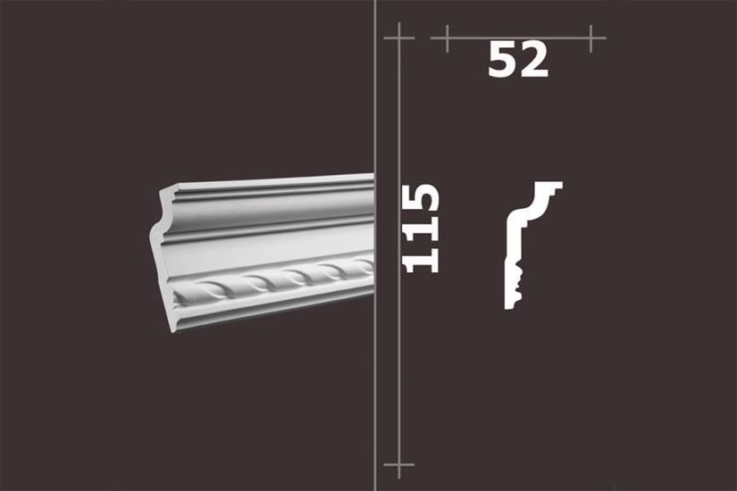 Лепнина Европласт Карниз 1.50.119