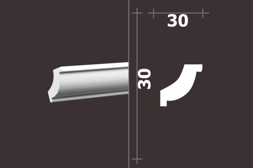 Лепнина Европласт Карниз 1.50.123