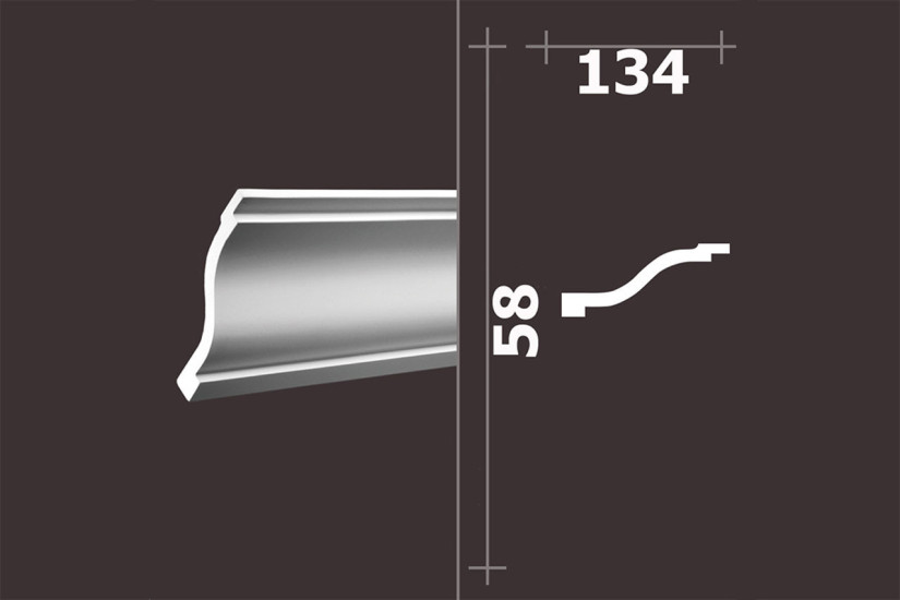 Лепнина Европласт Карниз 1.50.131