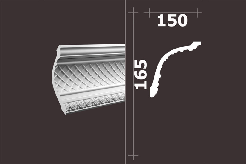 Лепнина Европласт Карниз 1.50.138