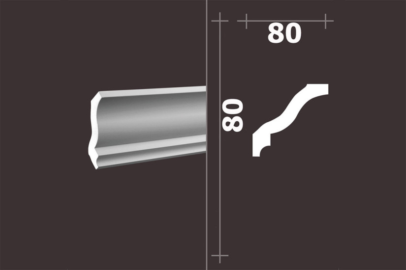 Лепнина Европласт Карниз 1.50.144