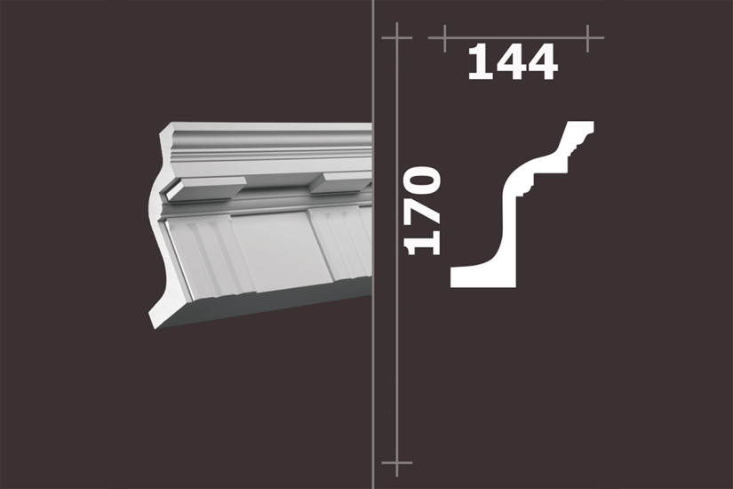 Лепнина Европласт Карниз 1.50.151