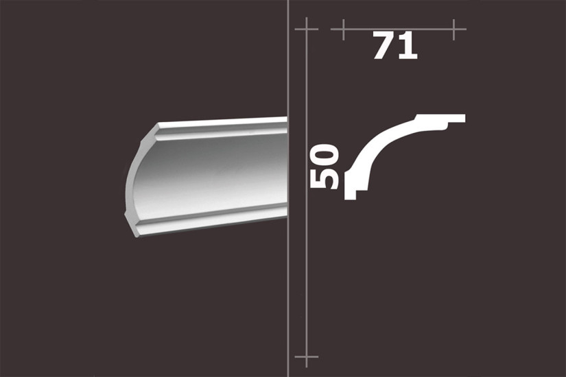 Лепнина Европласт Карниз 1.50.160