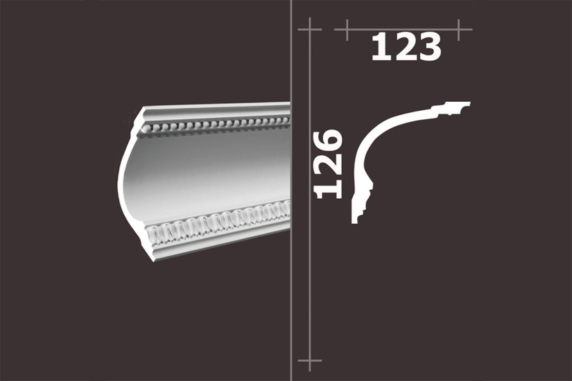 Лепнина Европласт Карниз 1.50.164