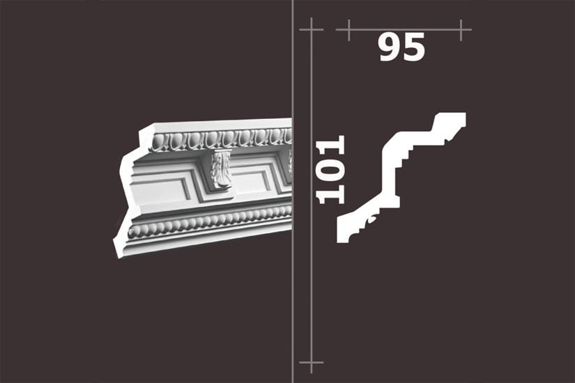 Лепнина Европласт Карниз 1.50.169