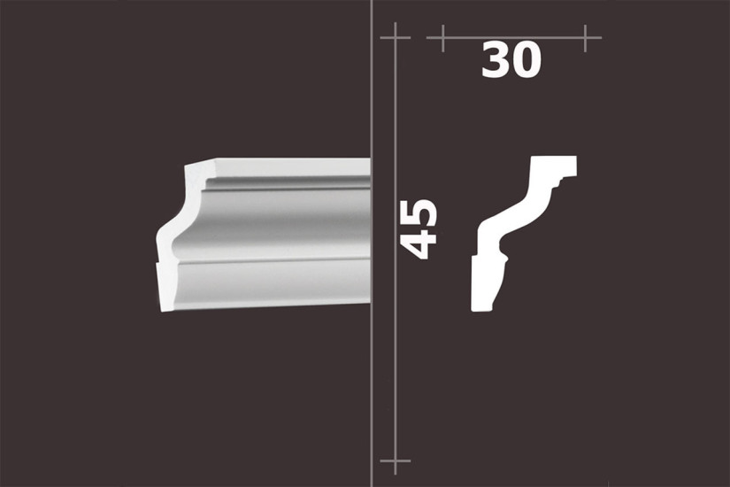 Лепнина Европласт Карниз 1.50.171