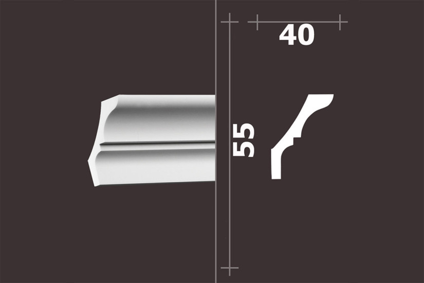 Лепнина Европласт Карниз 1.50.173