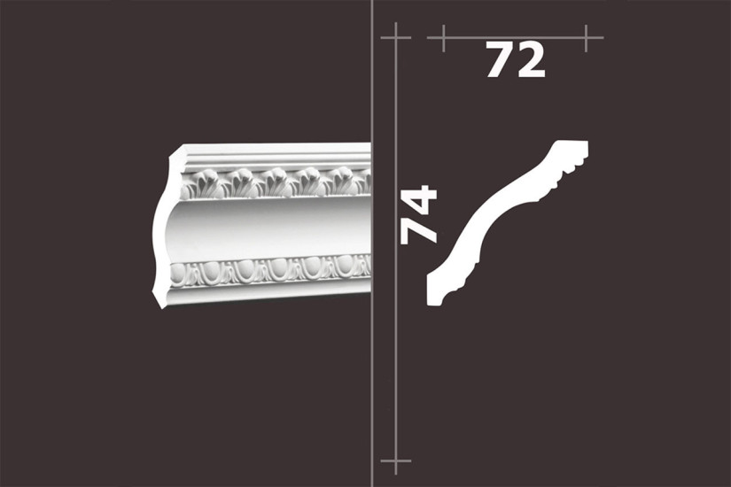 Лепнина Европласт Карниз 1.50.184