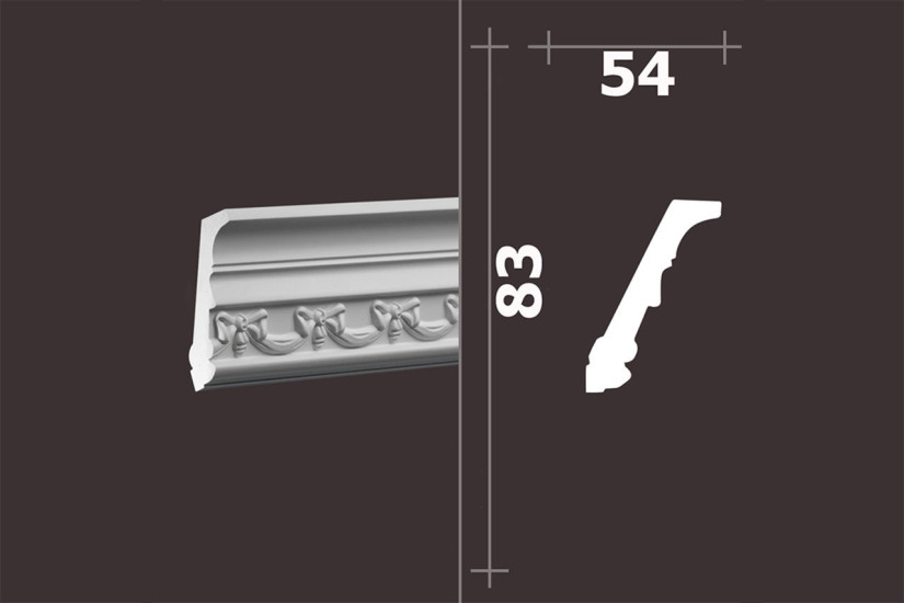 Лепнина Европласт Карниз 1.50.186