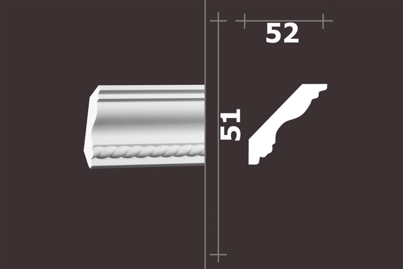 Лепнина Европласт Карниз 1.50.194