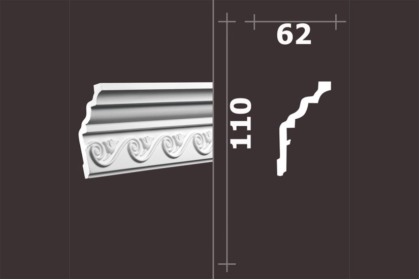 Лепнина Европласт Карниз 1.50.253