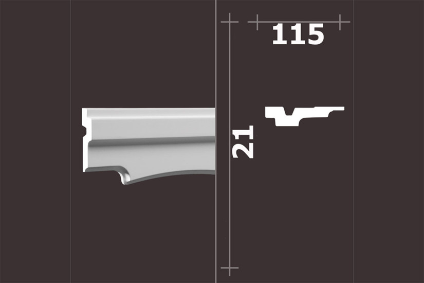 Лепнина Европласт Карниз 1.50.265