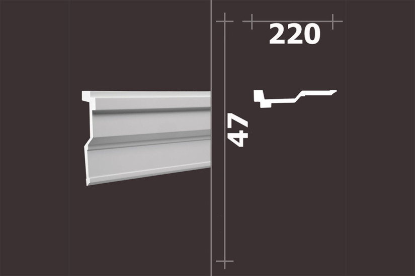 Лепнина Европласт Карниз 1.50.269