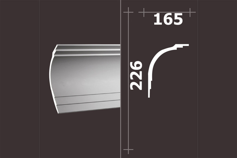 Лепнина Европласт Карниз 1.50.271