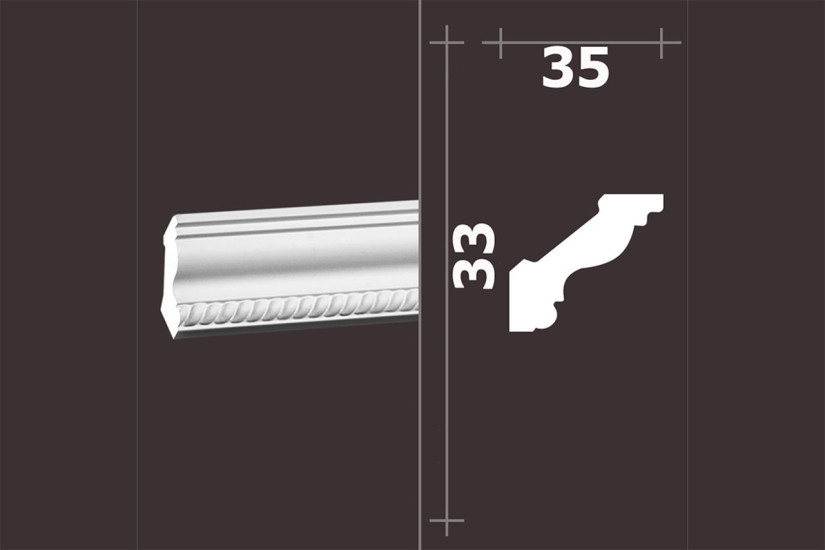 Лепнина Европласт Карниз 1.50.272
