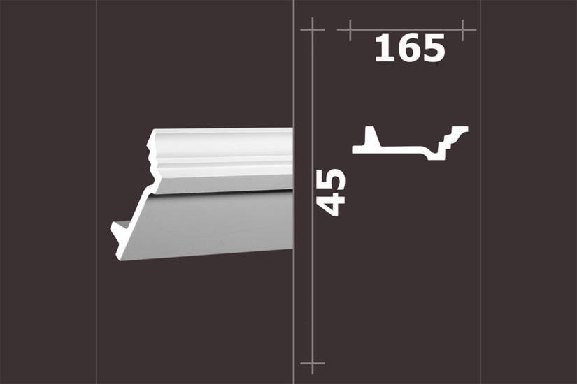 Лепнина Европласт Карниз 1.50.277
