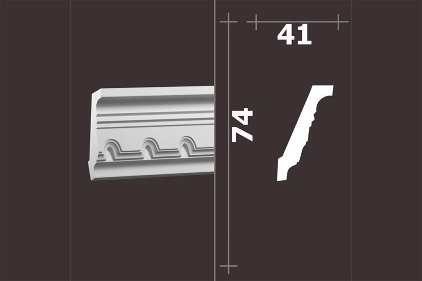 Лепнина Европласт Карниз 1.50.283