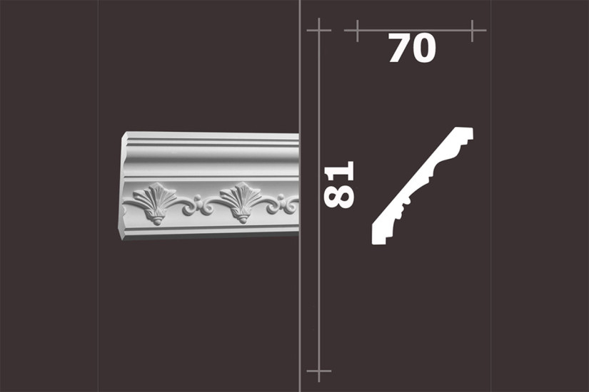 Лепнина Европласт Карниз 1.50.284