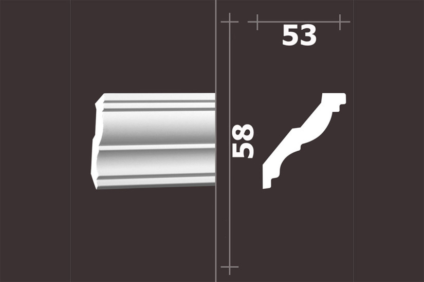 Лепнина Европласт Карниз 1.50.288