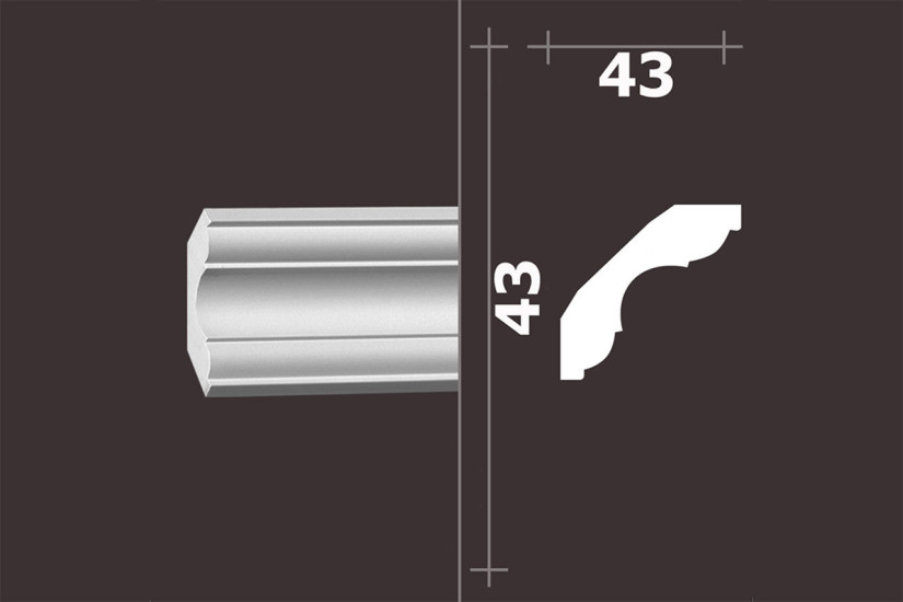 Лепнина Европласт Карниз 1.50.294