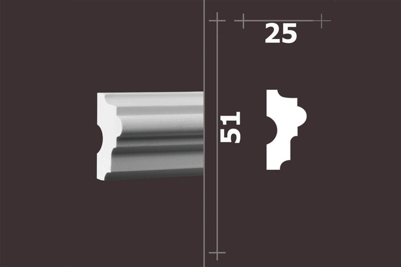 Лепнина Европласт Молдинг 1.51.304