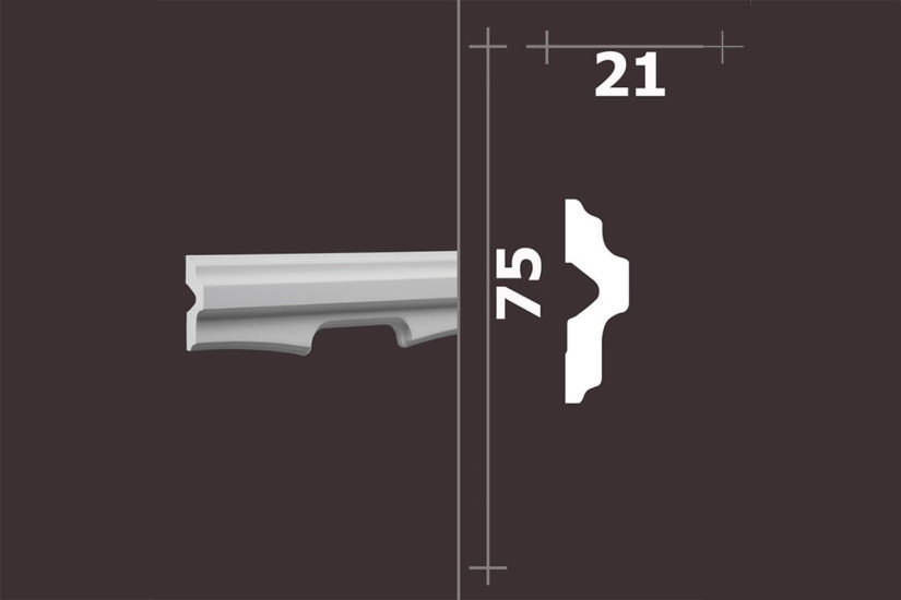 Лепнина Европласт Молдинг 1.51.341