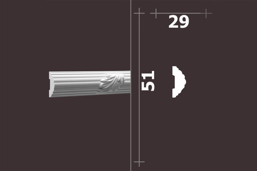 Лепнина Европласт Молдинг 1.51.361