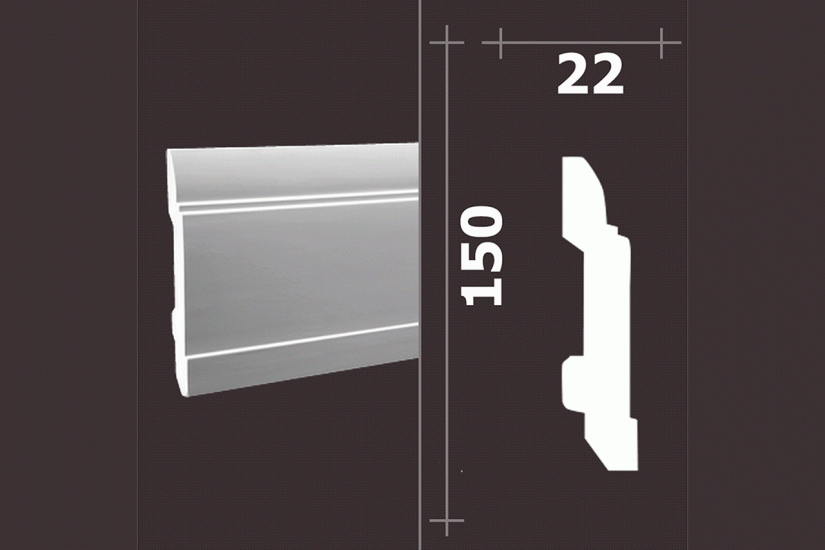 Лепнина Европласт Плинтусы 1.53.102
