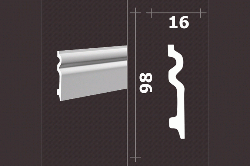 Лепнина Европласт Плинтусы 1.53.109