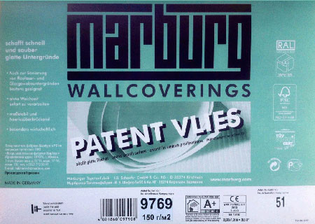 Обои под покраску Marburg Patent Vlies 9769R